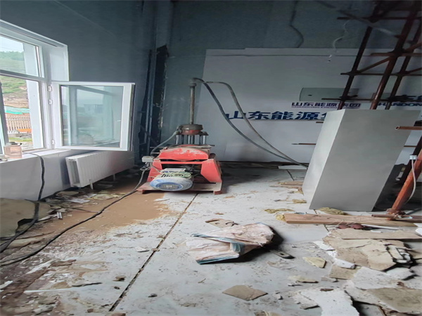 宁县地基基础下沉墙体裂缝加固注浆顶升施工